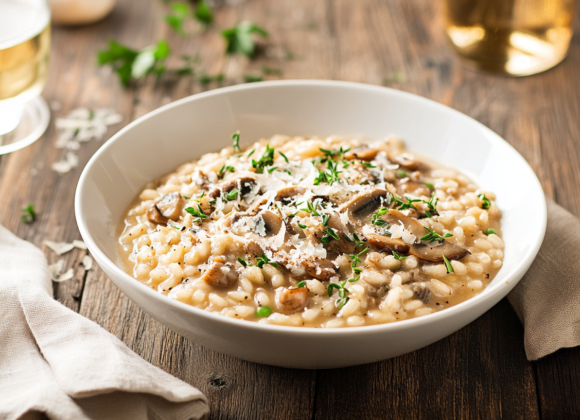 Creamy Wild Mushroom Risotto