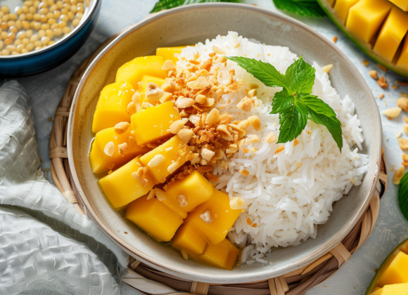 Khao Neeo Mamuang -- Thai Mango Sticky Rice