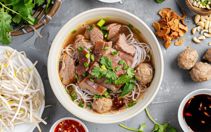 Authentic Thai Boat Noodles