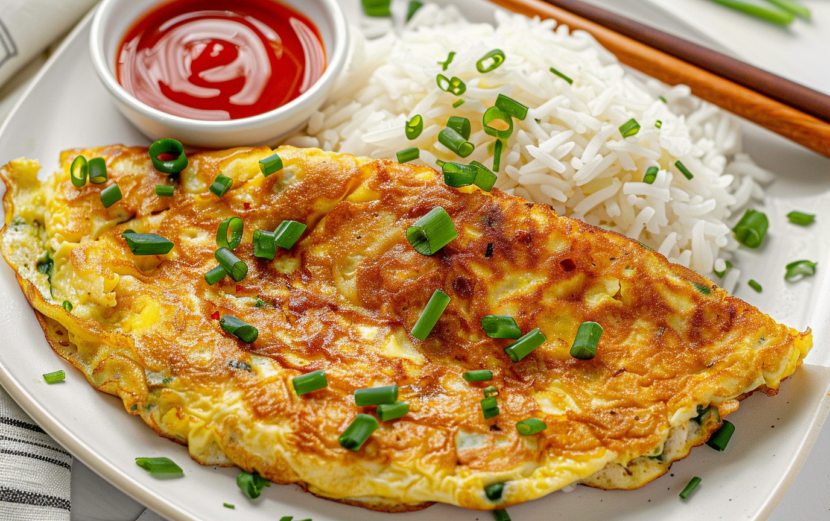 Kai Jeow Thai-Style Egg Omelette