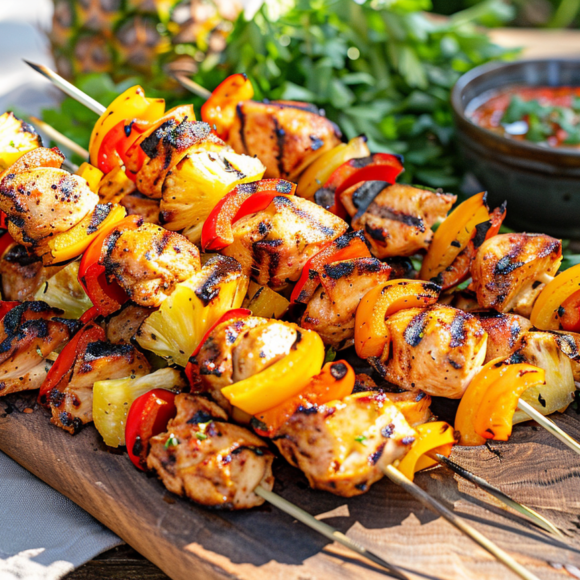 ropical Chicken Skewers_done