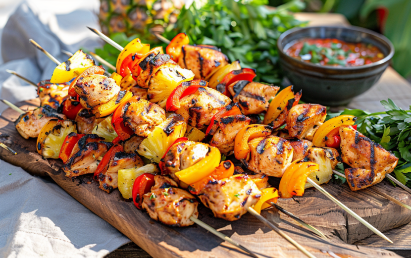 ropical Chicken Skewers_done