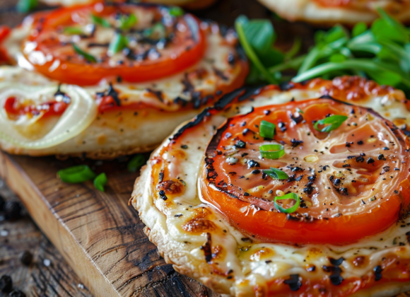 Grilled Tomato and Cheese Mini Pizzas_done