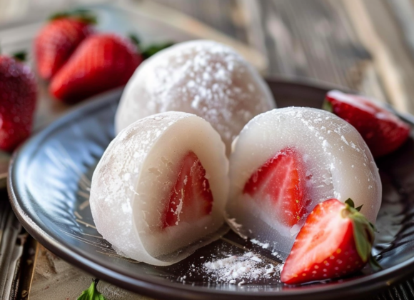 Ichigo Daifuku - Strawberry-Filled Mochi