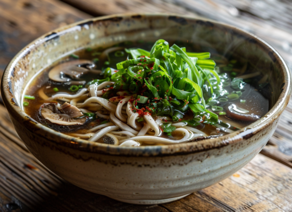 Healing Wild Mushroom Miso Soup