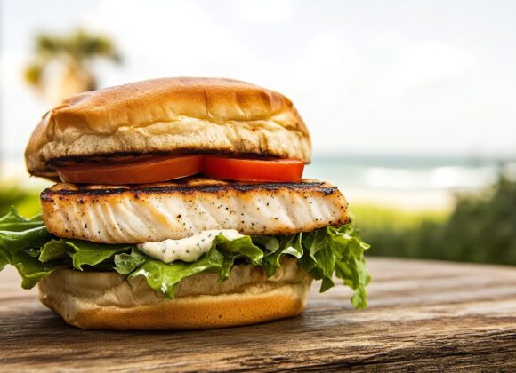 Grilled Mahi Mahi Sandwich