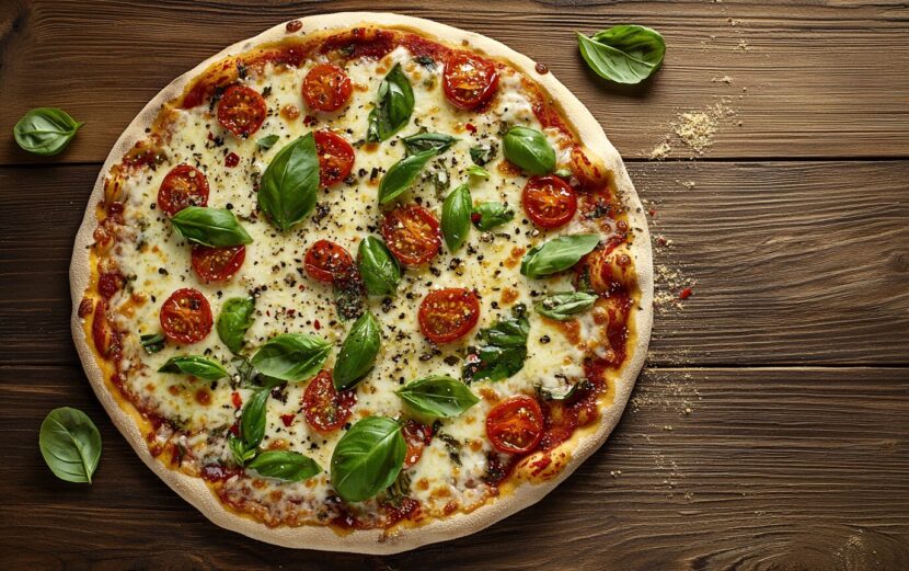 Basil Tomato Delight Pizza_done