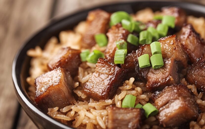 Adobo Pork Rice Stir-Fry_done